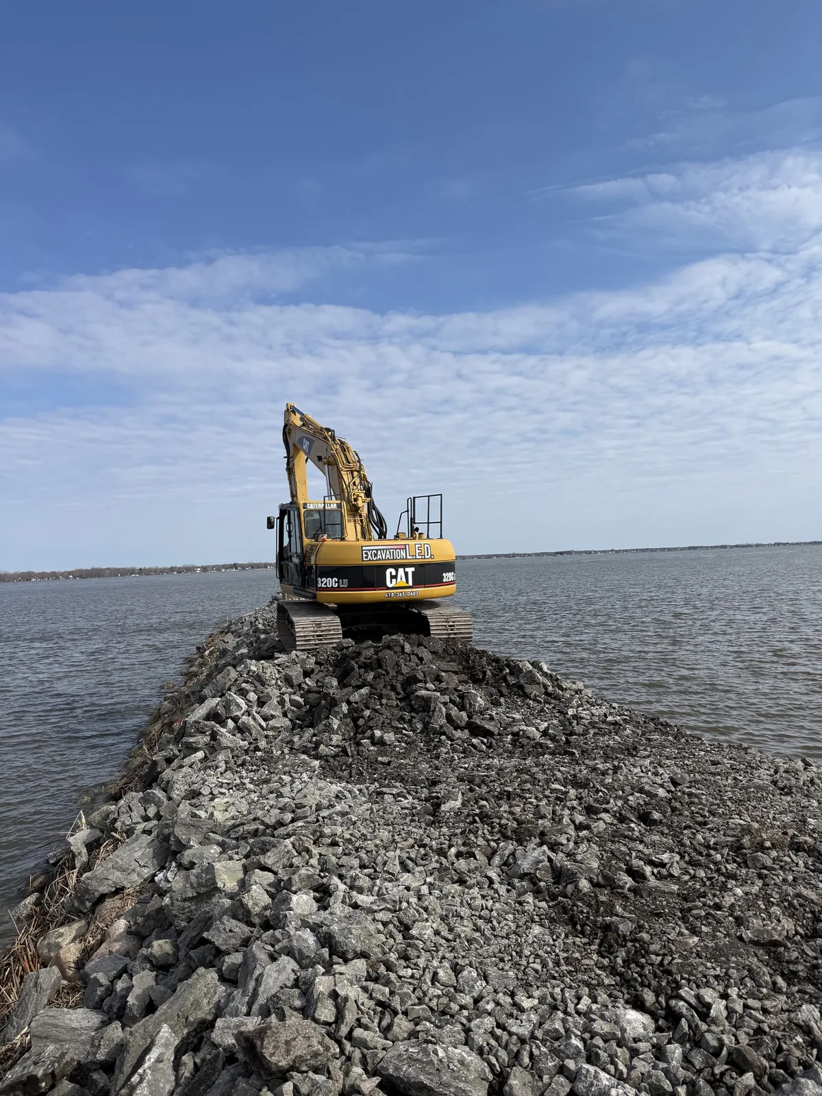 Secteur maritime — chantier Excavation L.E.D.
